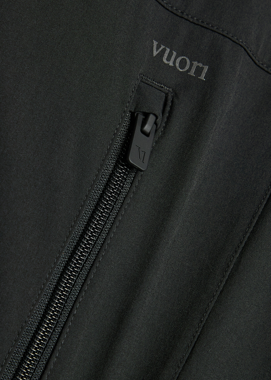 Vuori Renew Trainer Hooded Shell Jacket Black
