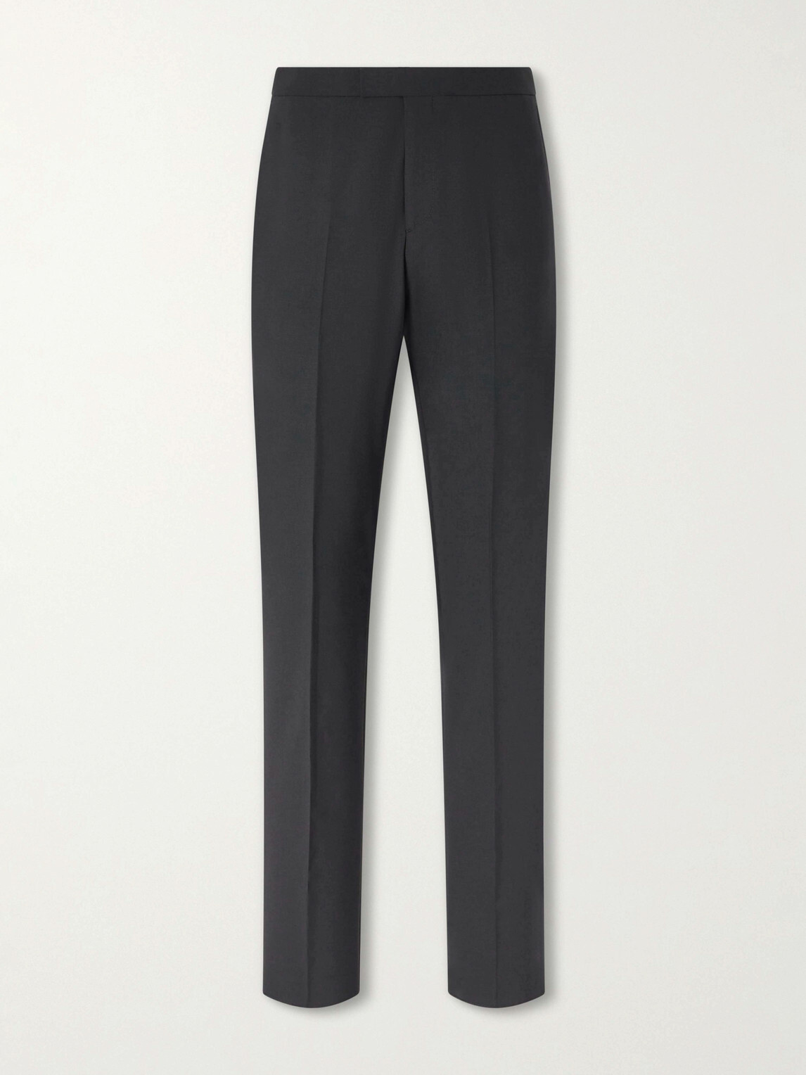 Favourbrook - Dalton Slim-Fit Straight-Leg Stretch-Wool Tuxedo Trousers - Black