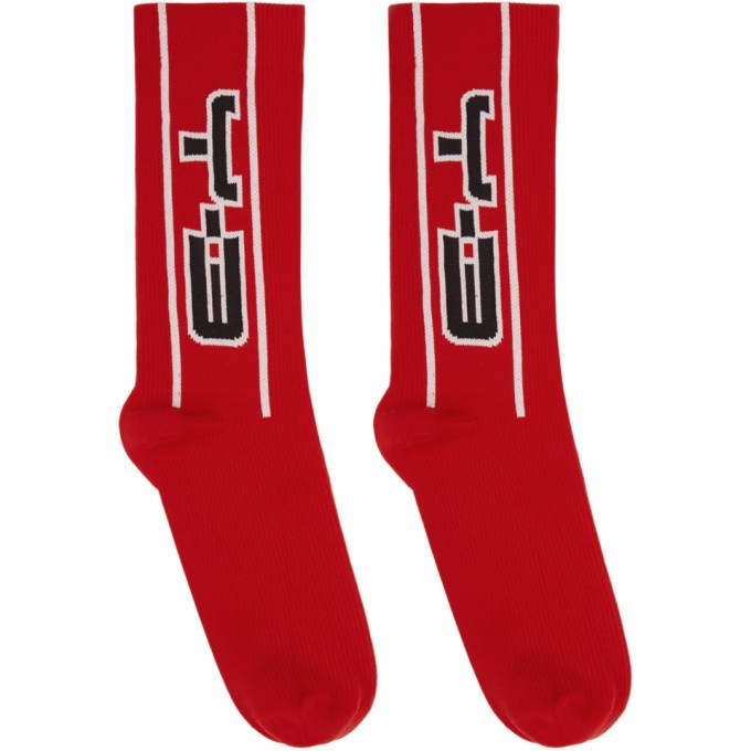 Photo: Y-3 Red CH2 Socks