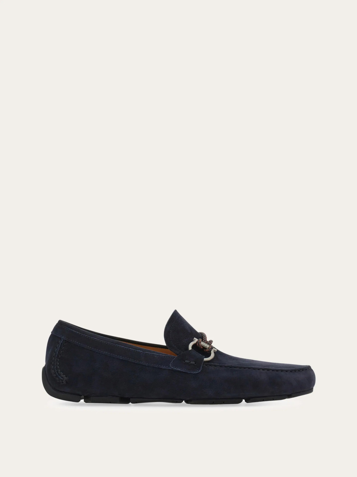 Ferragamo Mens Gancini ornament driver in Blue