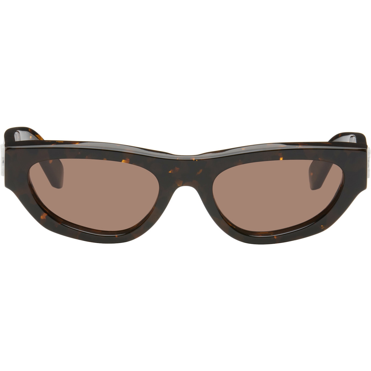 Off-White Brown Honolulu Sunglasses