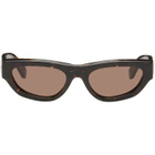 Off-White Brown Honolulu Sunglasses