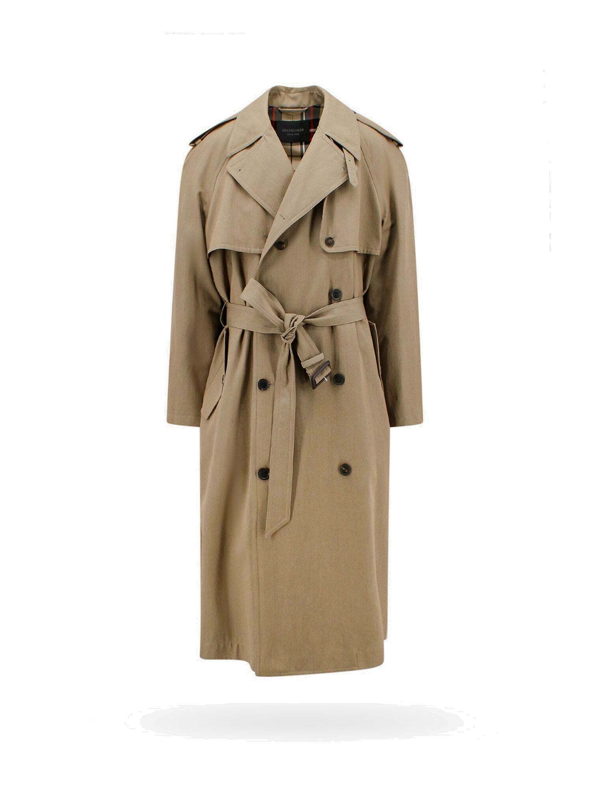 コート BALENCIAGA Women Outer 769012TBP019799 Beige Balenciaga Trench Beige Womens Balenciaga