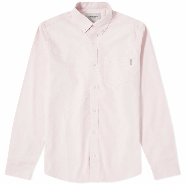 Photo: Carhartt Button Down Pocket Shirt Pink