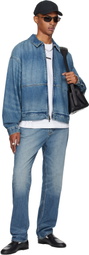 Fear of God ESSENTIALS Blue Denim Trucker Jacket