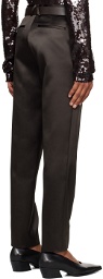 16Arlington SSENSE Exclusive Brown Lyta Trousers