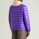 NANGA Men's Ultilight Packable Down Parka Jacket in Royal Purple