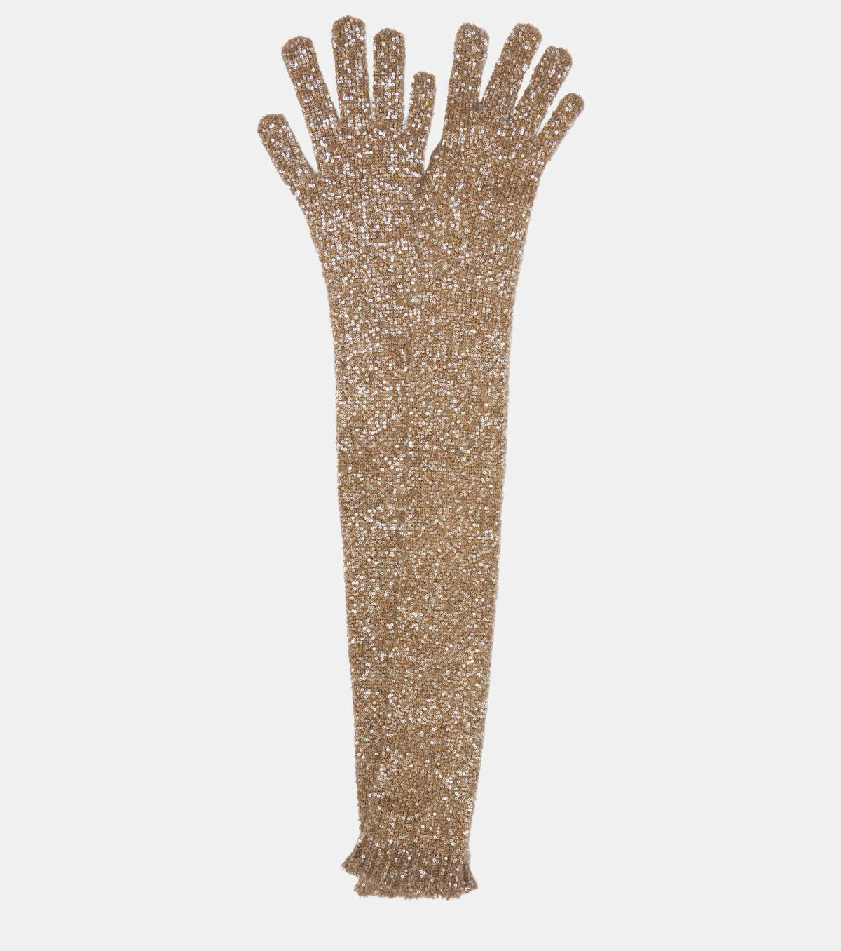 Brunello Cucinelli Sequined gloves