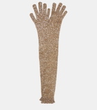 Brunello Cucinelli Sequined gloves
