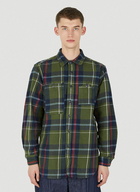 Checked Work Shirt in Green