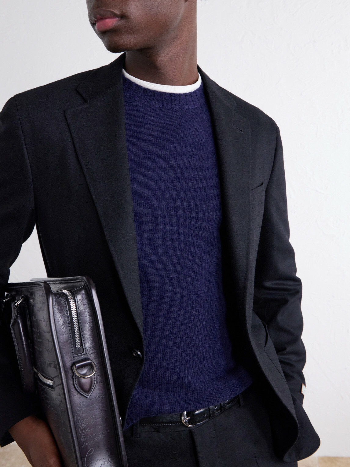 De Petrillo - Merino Wool and Cashmere-Blend Sweater - Blue
