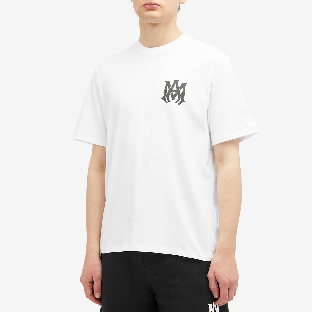 AMIRI Men's MA Core Logo T-Shirt in White Amiri