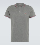 Moncler - Cotton piqué polo shirt