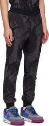 AAPE by A Bathing Ape Gray Detachable Lounge Pants