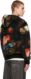 R13 Black Relaxed Workwear Jacket