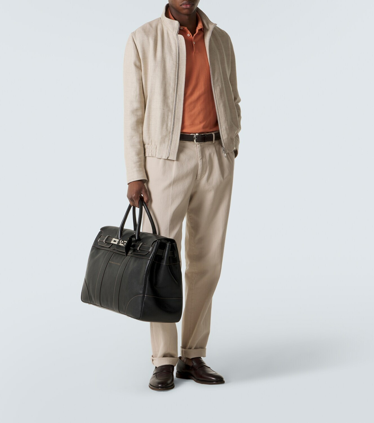 Brunello Cucinelli Leather tote bag