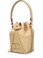 VALENTINO GARAVANI Mini Vlogo Signature Drawstring Bag