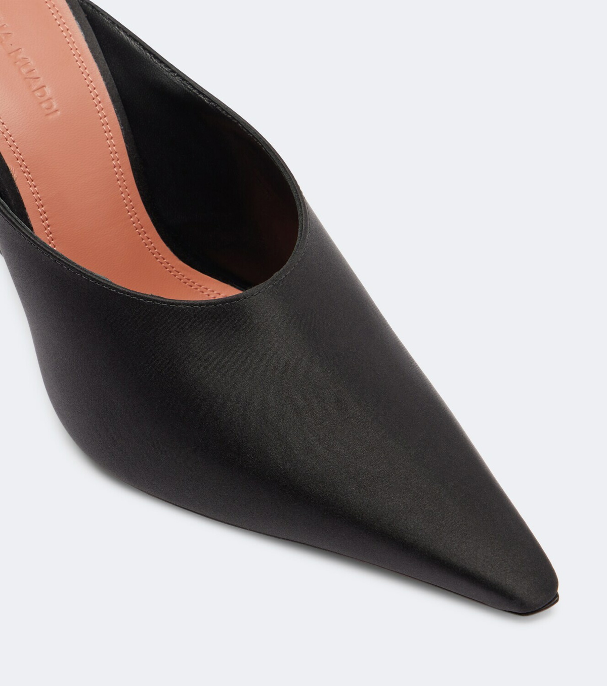Amina Muaddi Felicia satin mules