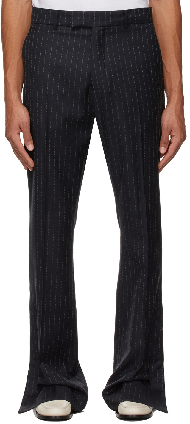 AMIRI Navy Repeating Amiri Trousers Amiri