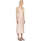 Róhe Pink Lace Slip Dress