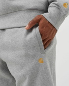 Carhartt Wip Chase Sweat Pant Grey - Mens - Sweatpants