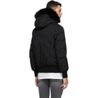 Mackage SSENSE Exclusive Black Down and Fur Dixon-XR Jacket