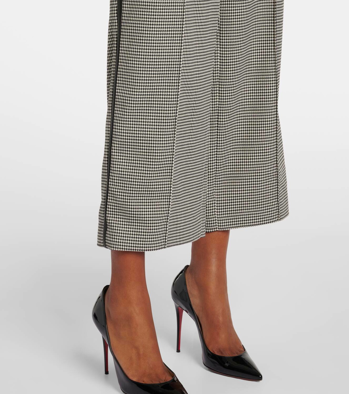 Simkhai Miki checked capri pants
