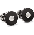Montblanc - Pix Stainless Steel and Resin Cufflinks - Black
