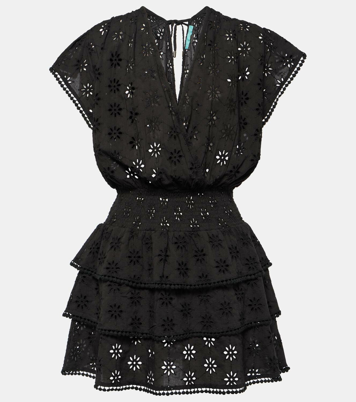 【Melissa Odabash】 Jess broderie anglaiseコットンミニドレス Melissa Odabash Jess broderie anglaise cotton minidress