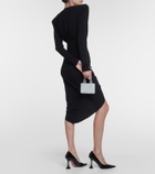 Alexandre Vauthier Draped jersey midi dress