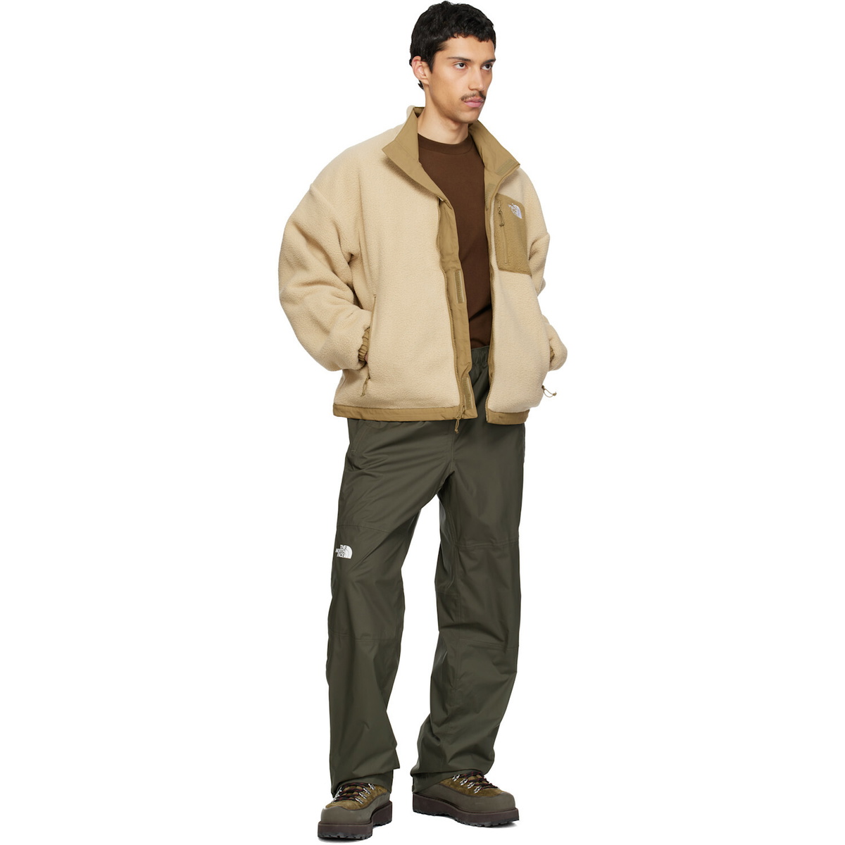 The North Face Beige & Khaki Yumiori Reversible Jacket