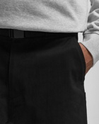 Pas Normal Studios Off Race Cotton Twill Shorts Black - Mens - Casual Shorts