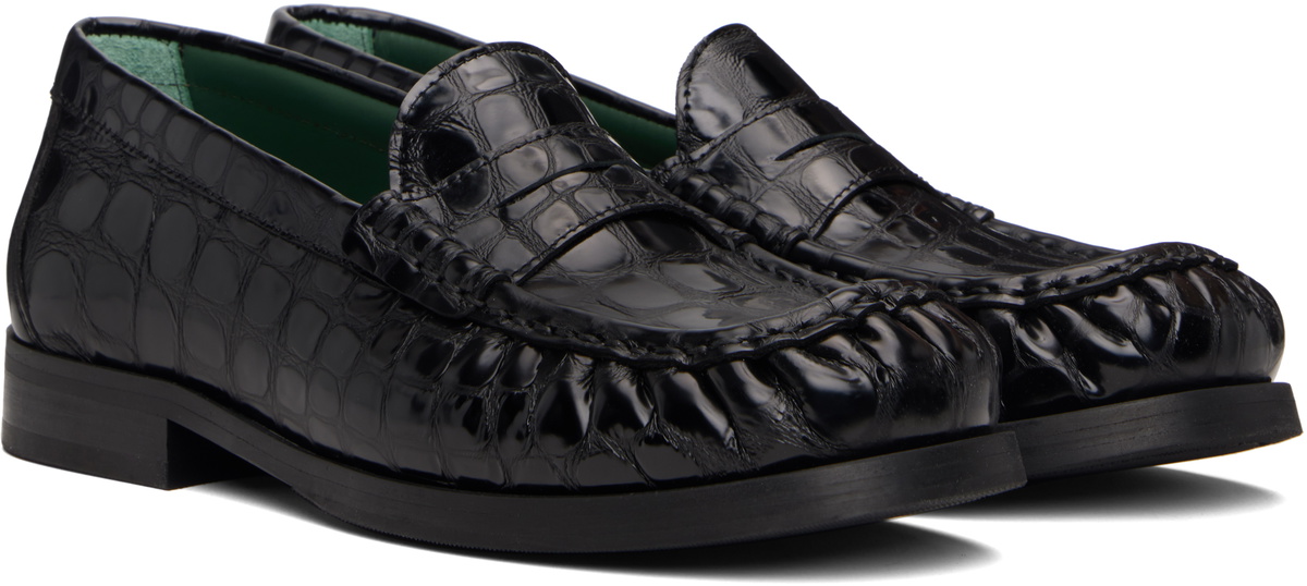 VINNY's OGEE ローファー ブラック （H BEAUTY&YOUTH） VINNY's Black Ogee Loafers VINNYs