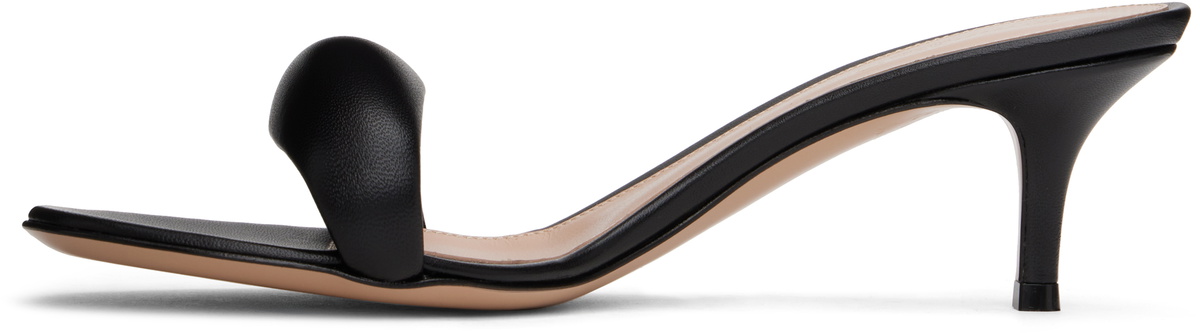ベストセラー★GIANVITO ROSSI Black Bijoux 黒 ミュール GIANVITO ROSSI BLACK BIJOUX HEELS – TheLuxeLend