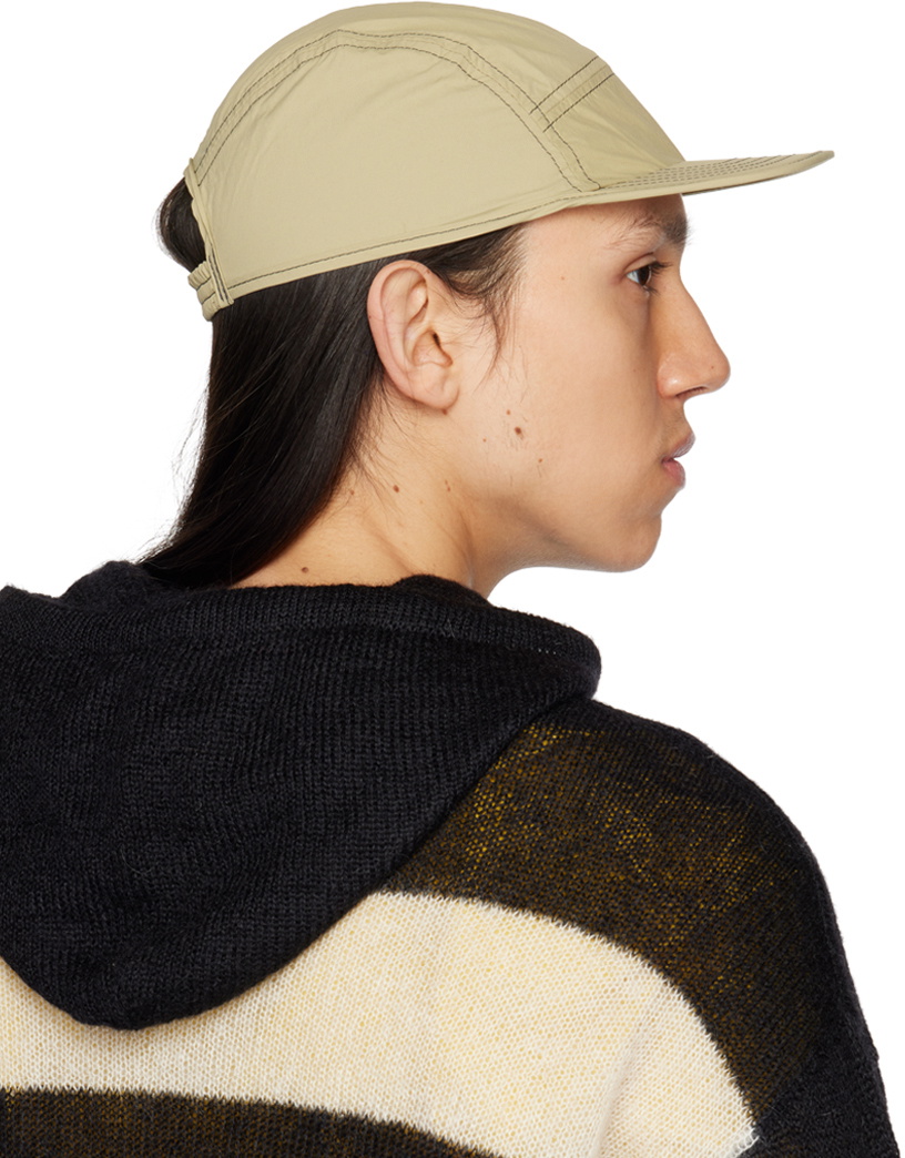 SUNNEI Beige Paneled Cap