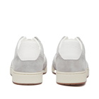 Polo Ralph Lauren Men's Court Low Top Sneakers in Grey Fog/White