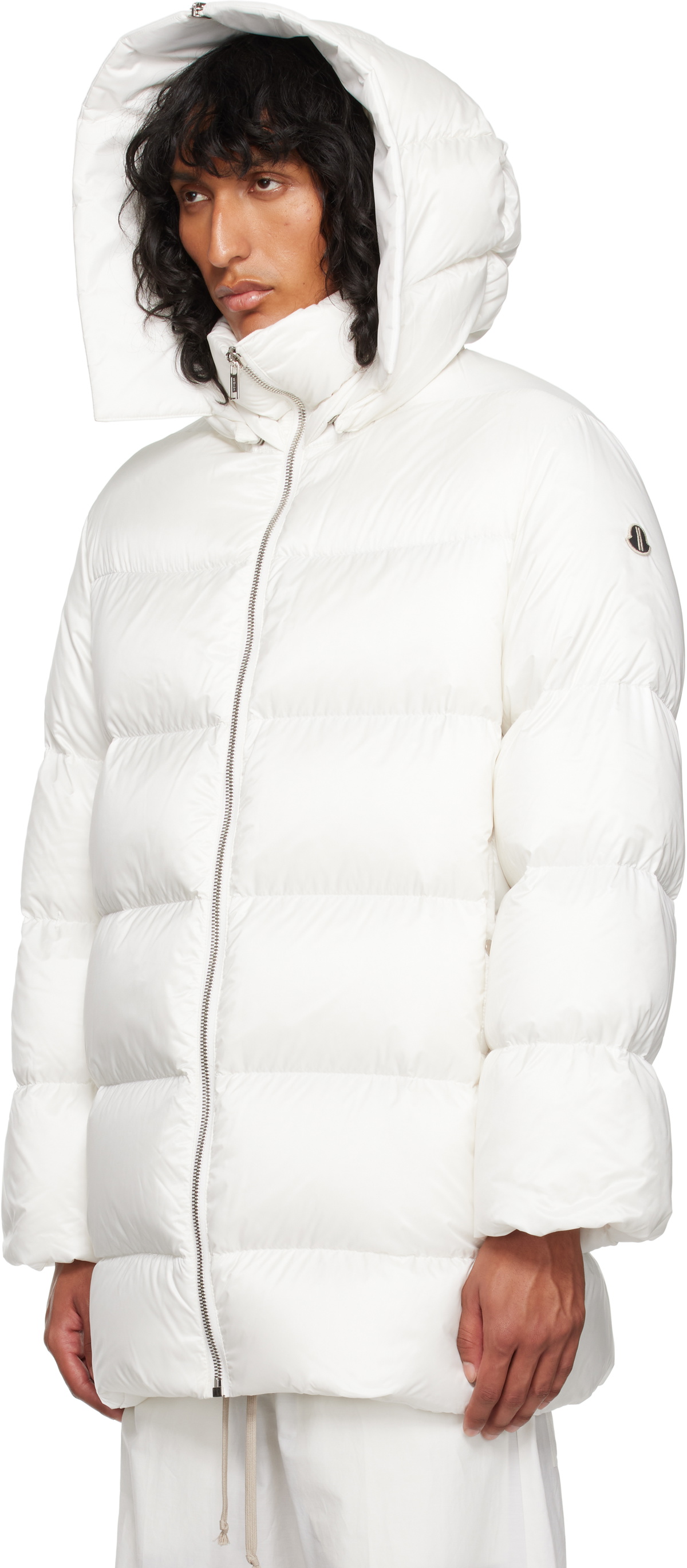 Moncler Radiance Peter Jacket in Milk – SVRN RICK OWENS×MONCLER 