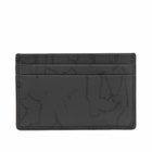 Alexander McQueen Men's Graffiti Logo Card Holder in Black