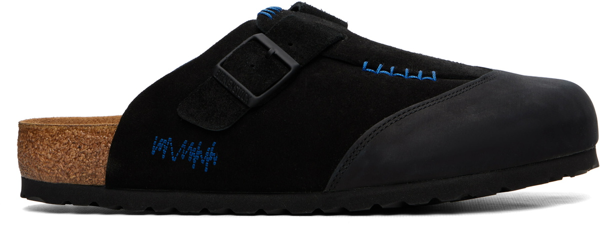 Birkenstock Black ADERERROR Edition Boston Cap Loafers