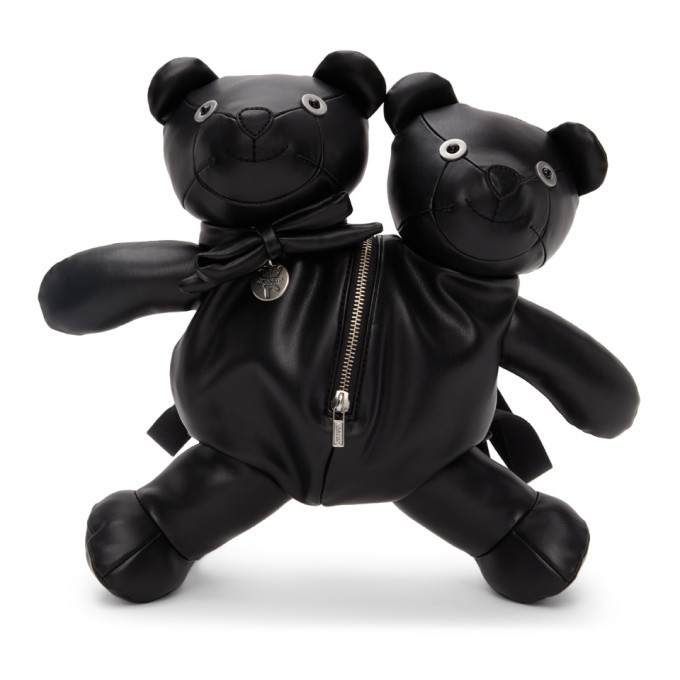 Photo: Marc Jacobs Black Heaven By Marc Jacobs Double-Headed Teddy Backpack