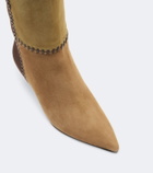 Veronica Beard Lisa suede knee-high boots