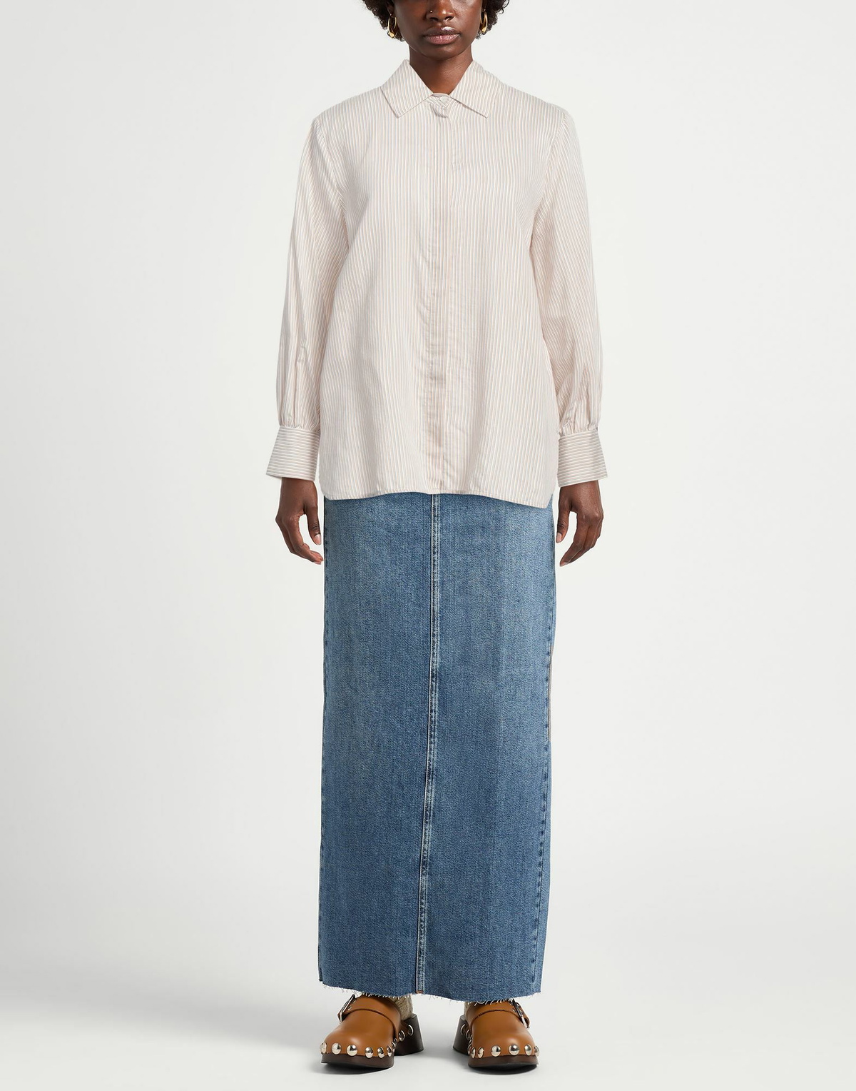 Peserico Womens Shirt in Beige