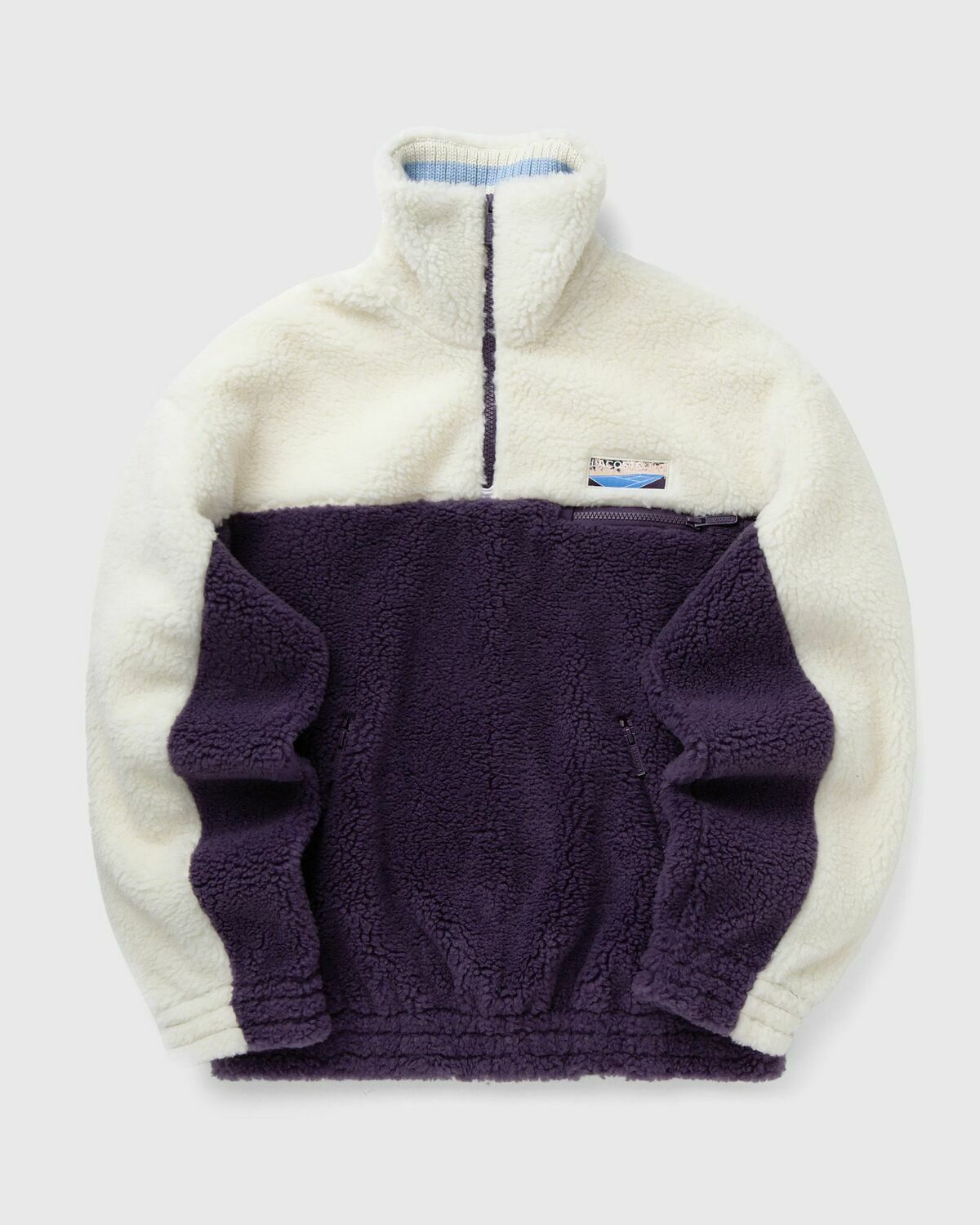 Lacoste SWEATSHIRT purple/beige Womens Track Jacket