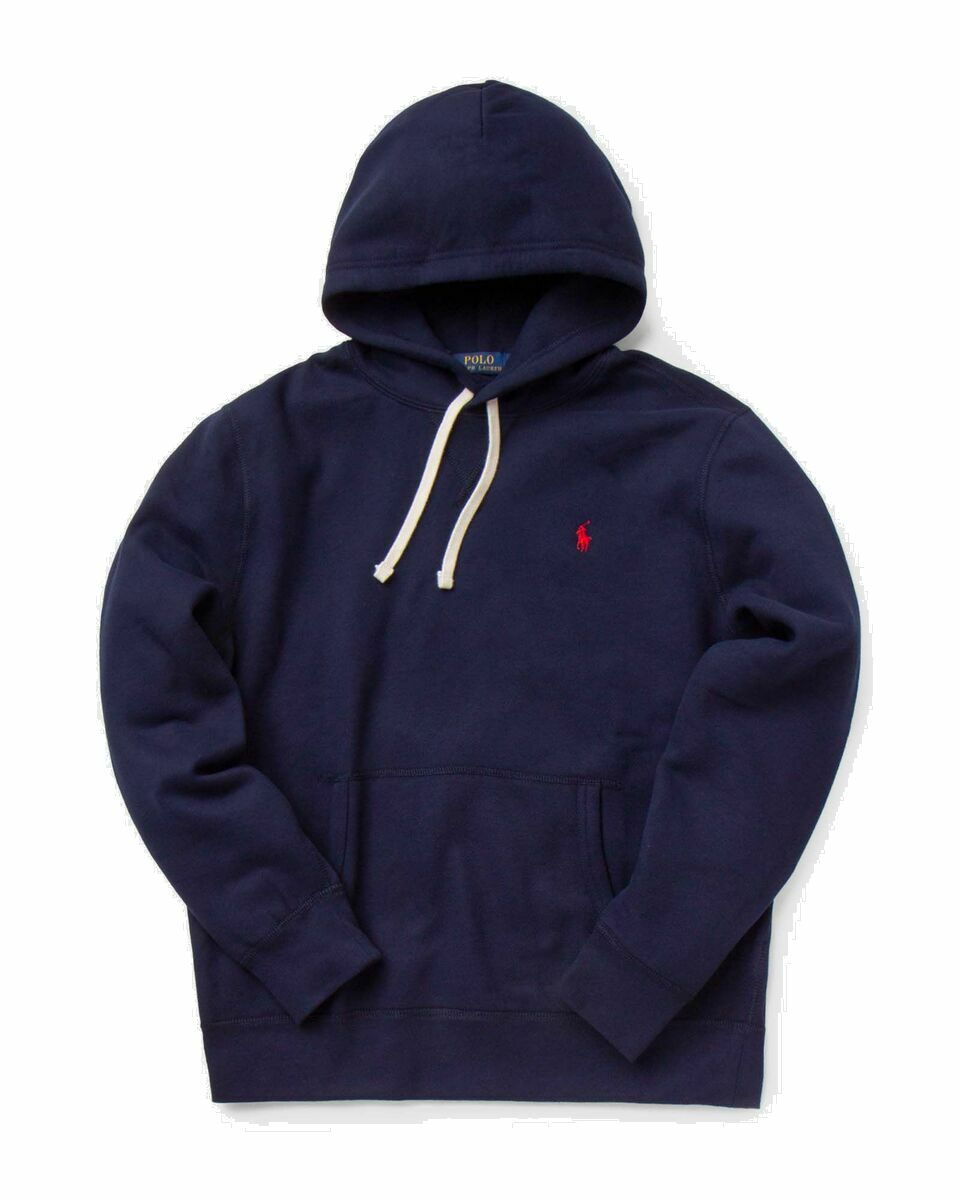 Photo: Polo Ralph Lauren Rl Fleece Hoodie Blue - Mens - Hoodies