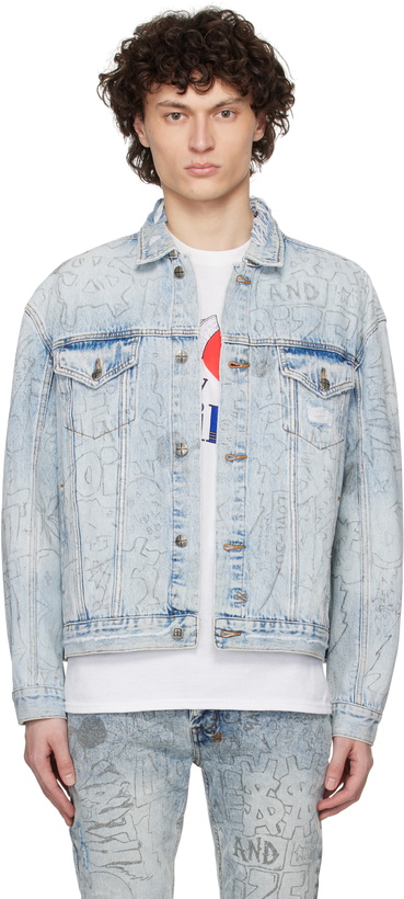 Photo: Ksubi Blue Oh G Denim Jacket