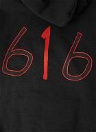 615 Hooded Sweatshirt in Black