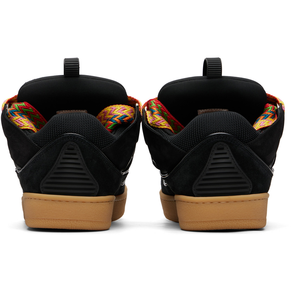 Lanvin Black Curb Sneakers