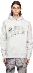 Billionaire Boys Club Grey Camo Arch Logo Hoodie