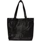 Yohji Yamamoto Black Signature Logo Tote