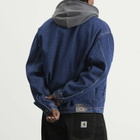 No Problemo Men's Nayoko Heavyweight Denim Jacket in Blue